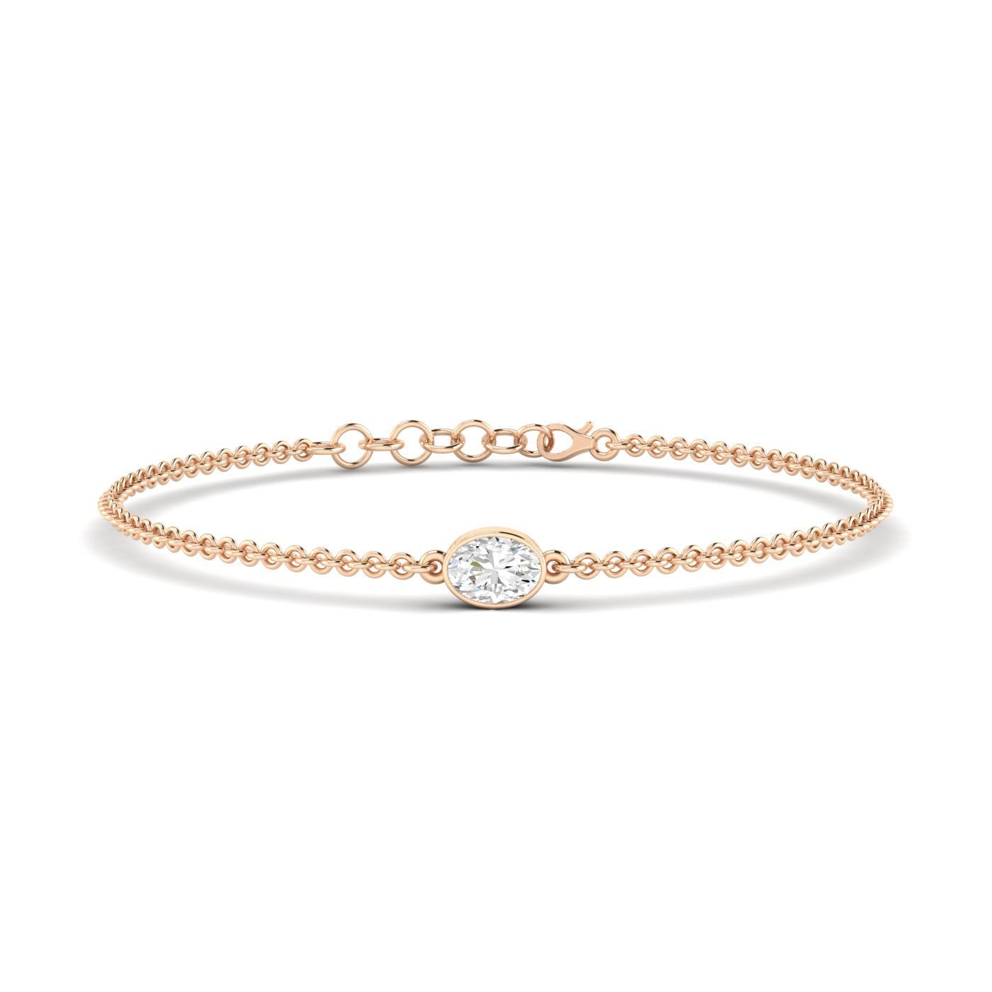 Oval Bezel Bracelet