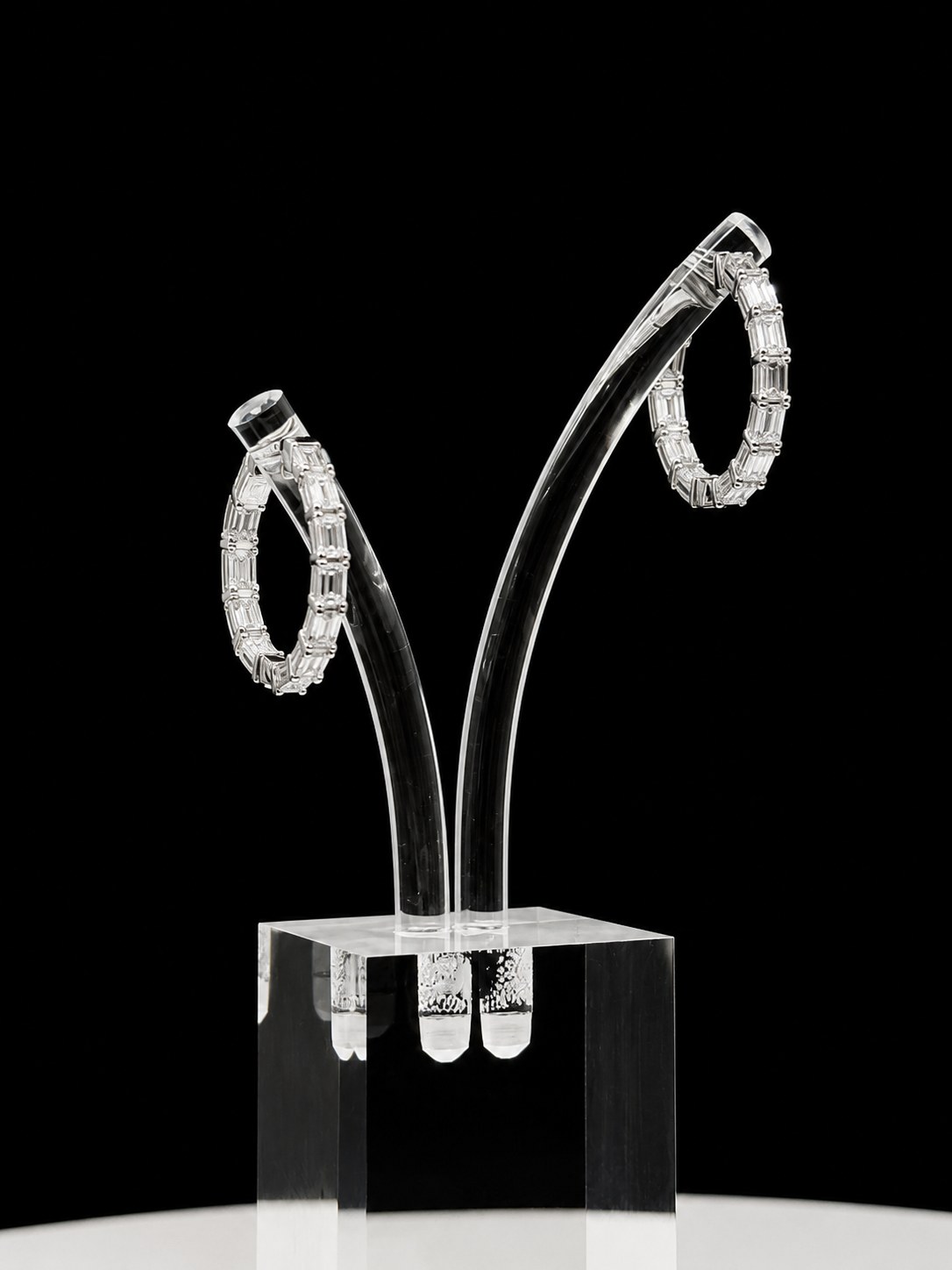 Emerald Hoops