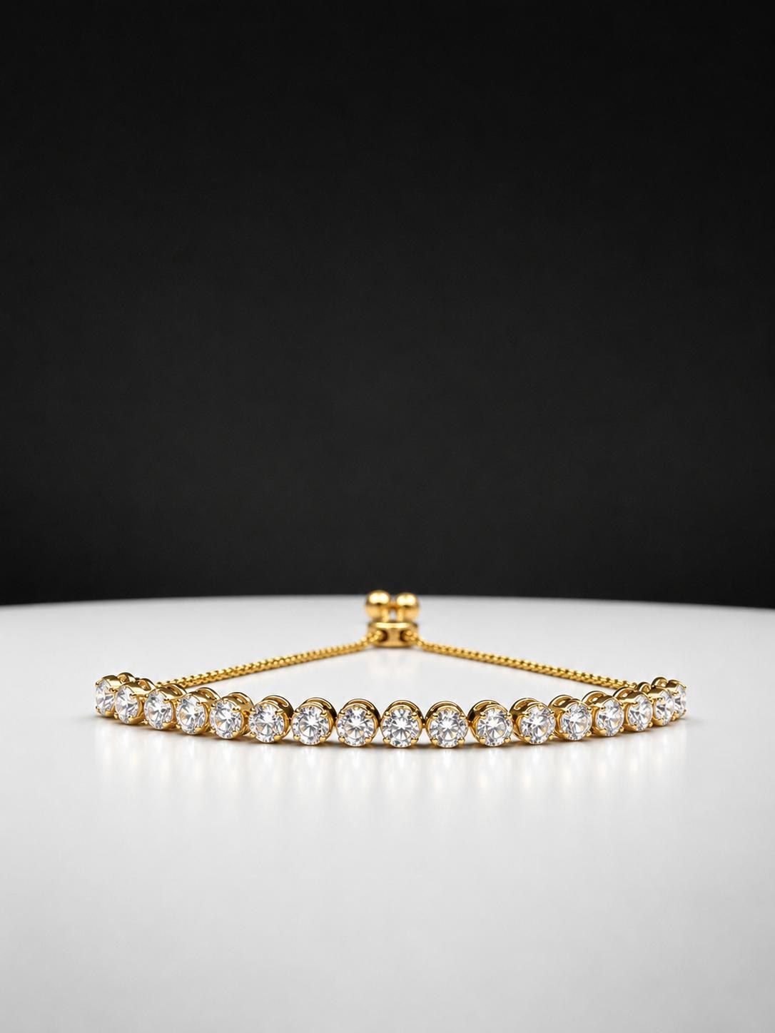 Bolo Chain Diamond Bracelet