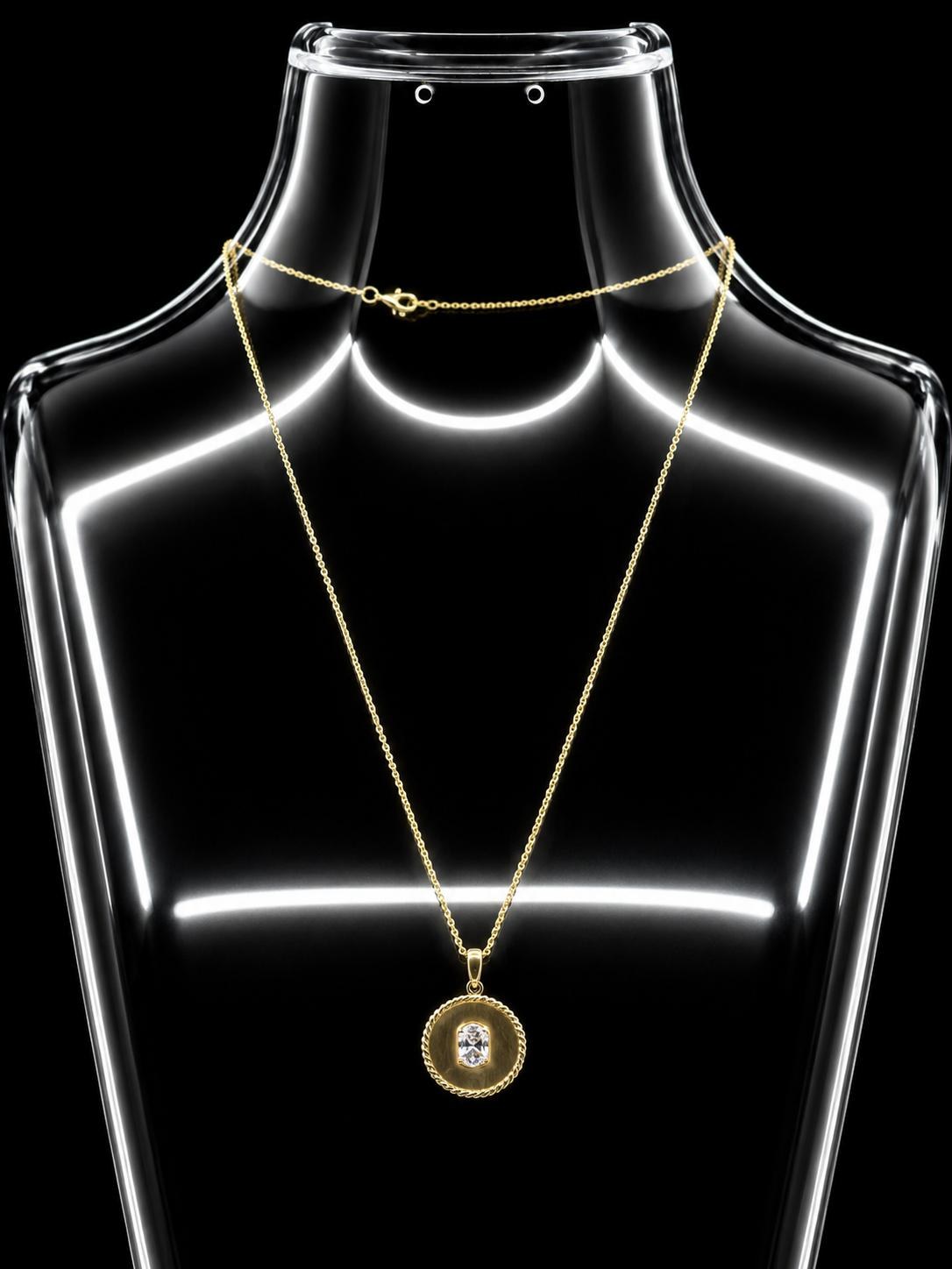 Oval Necklace