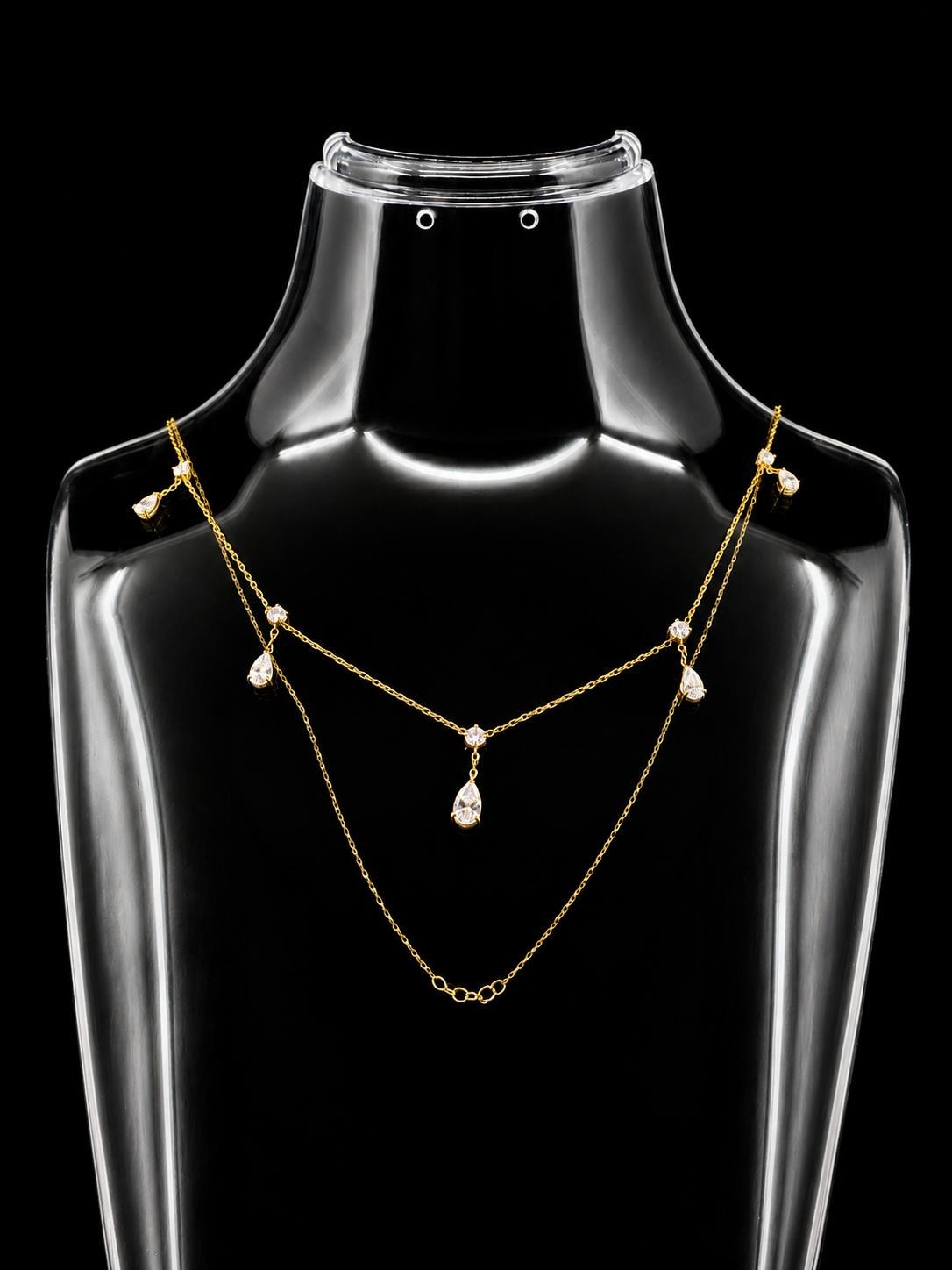 Droplet Chain Necklace
