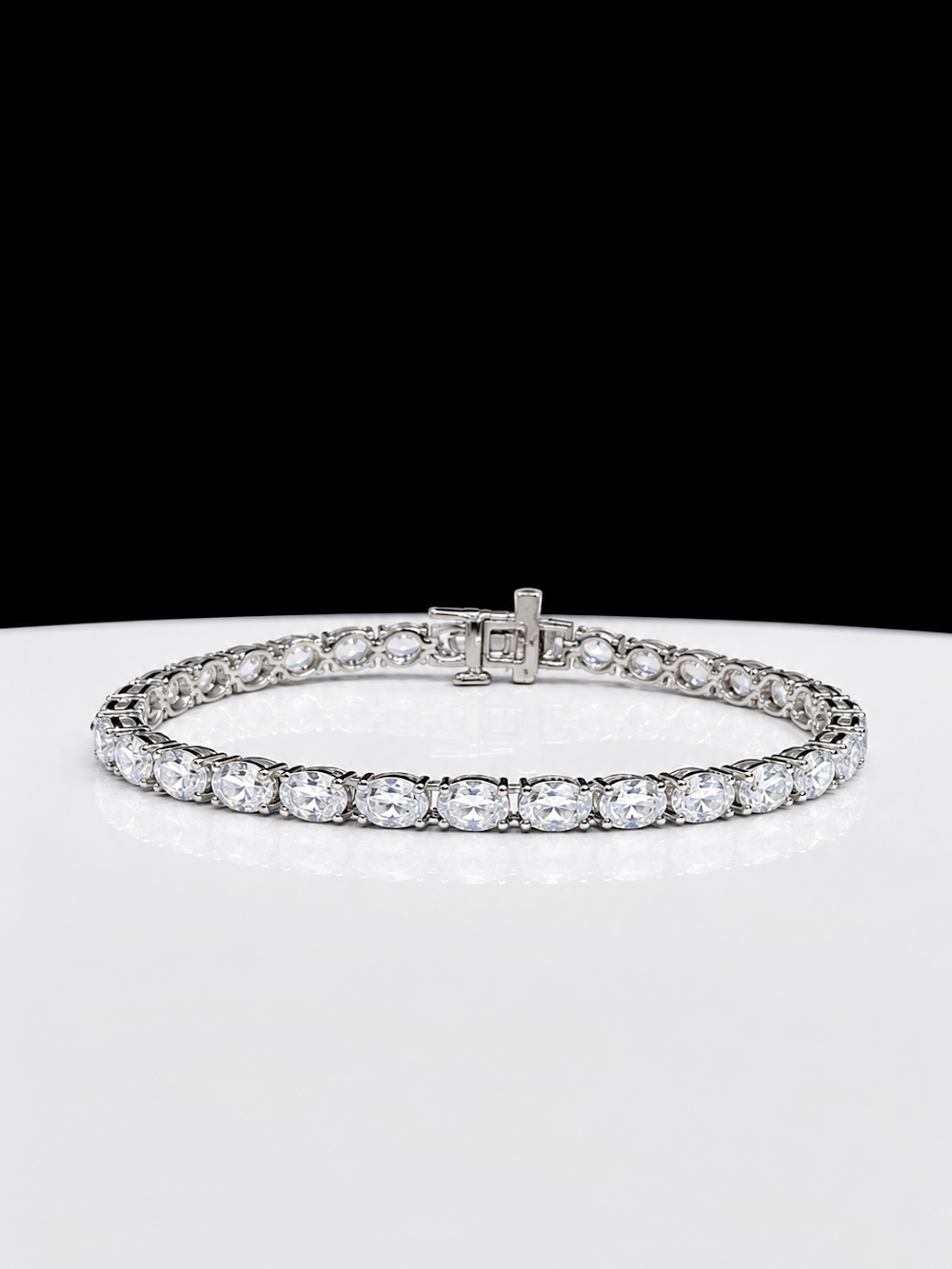 Oval Tennis Bracelet