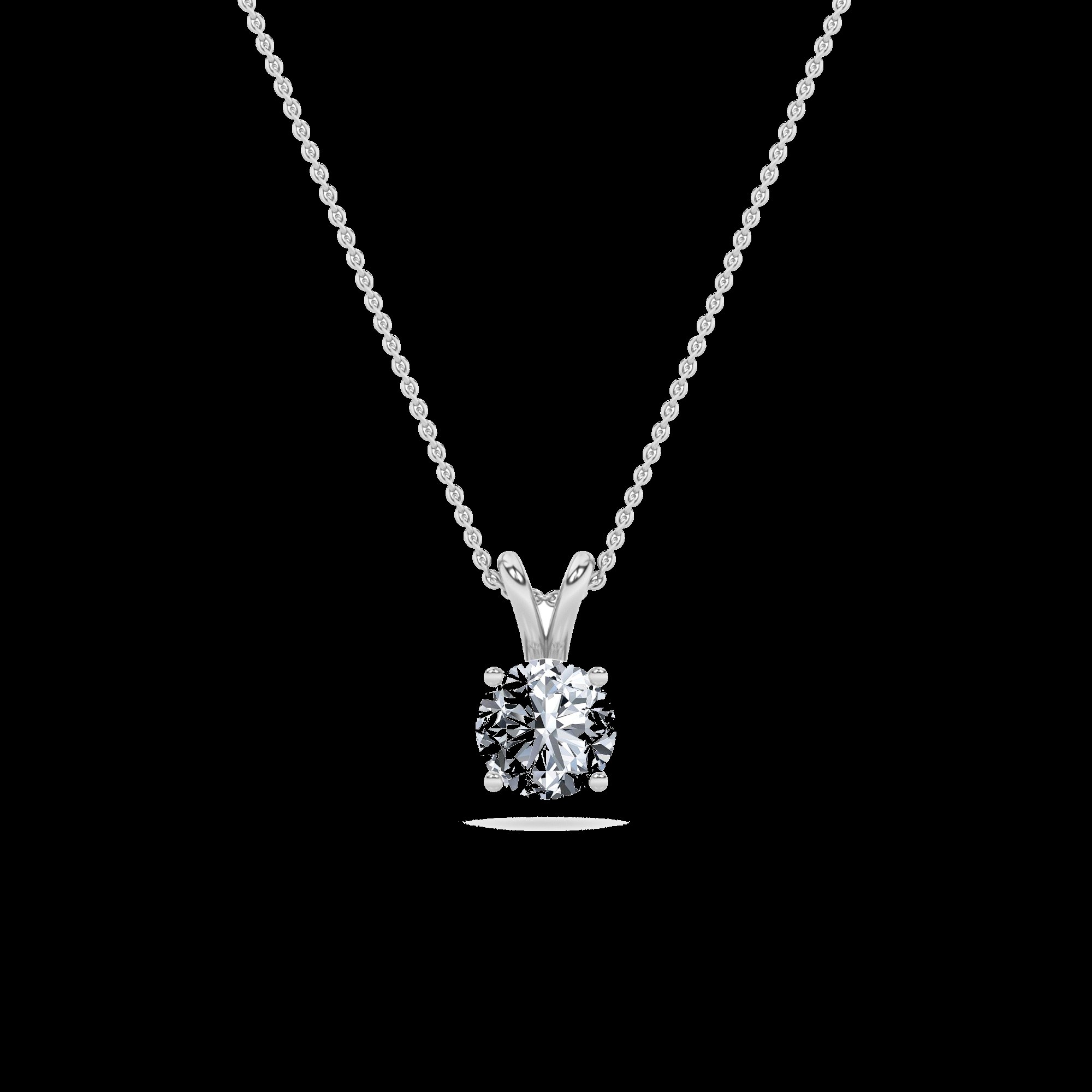 Classic Solitaire Pendant