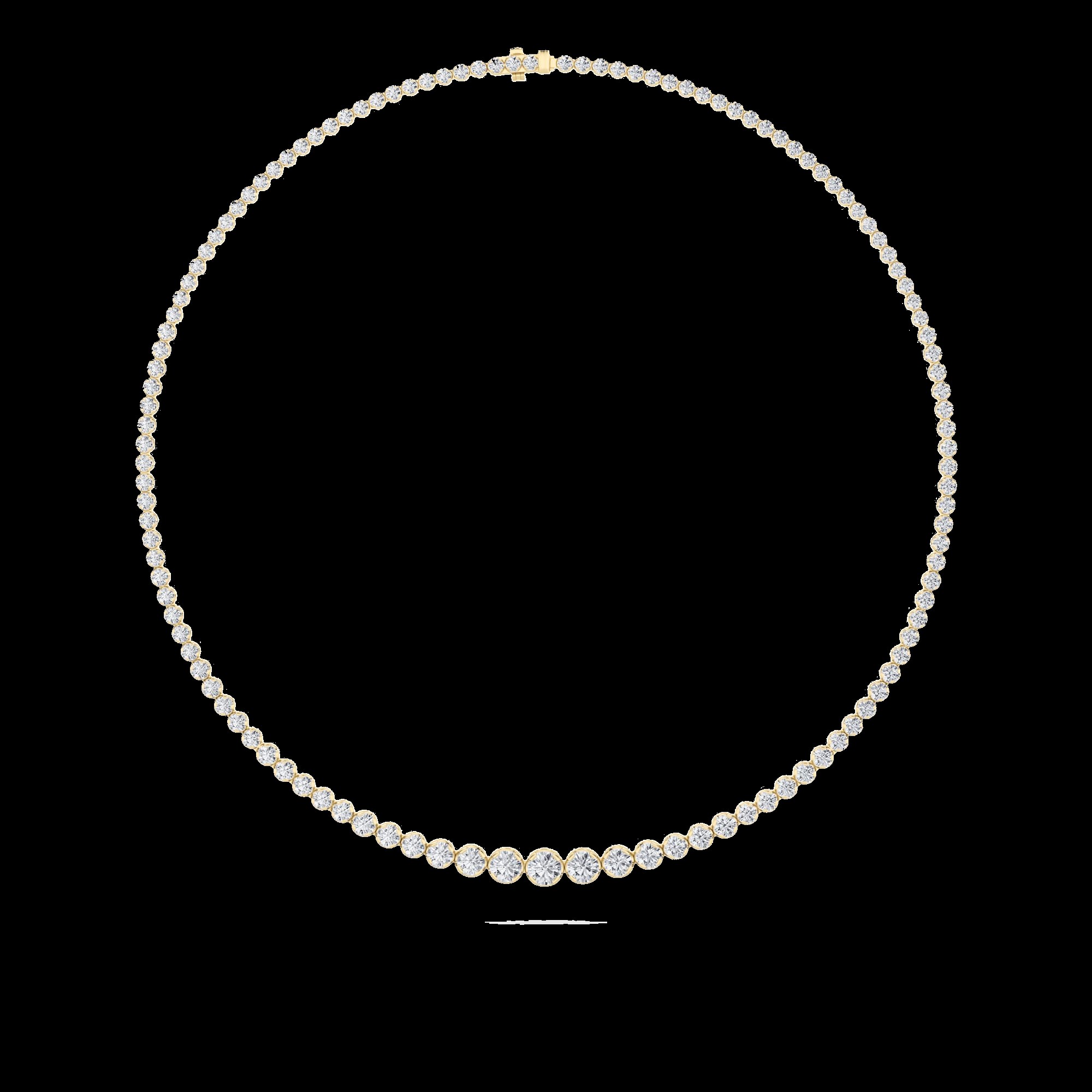 Graduated Tennis Necklace