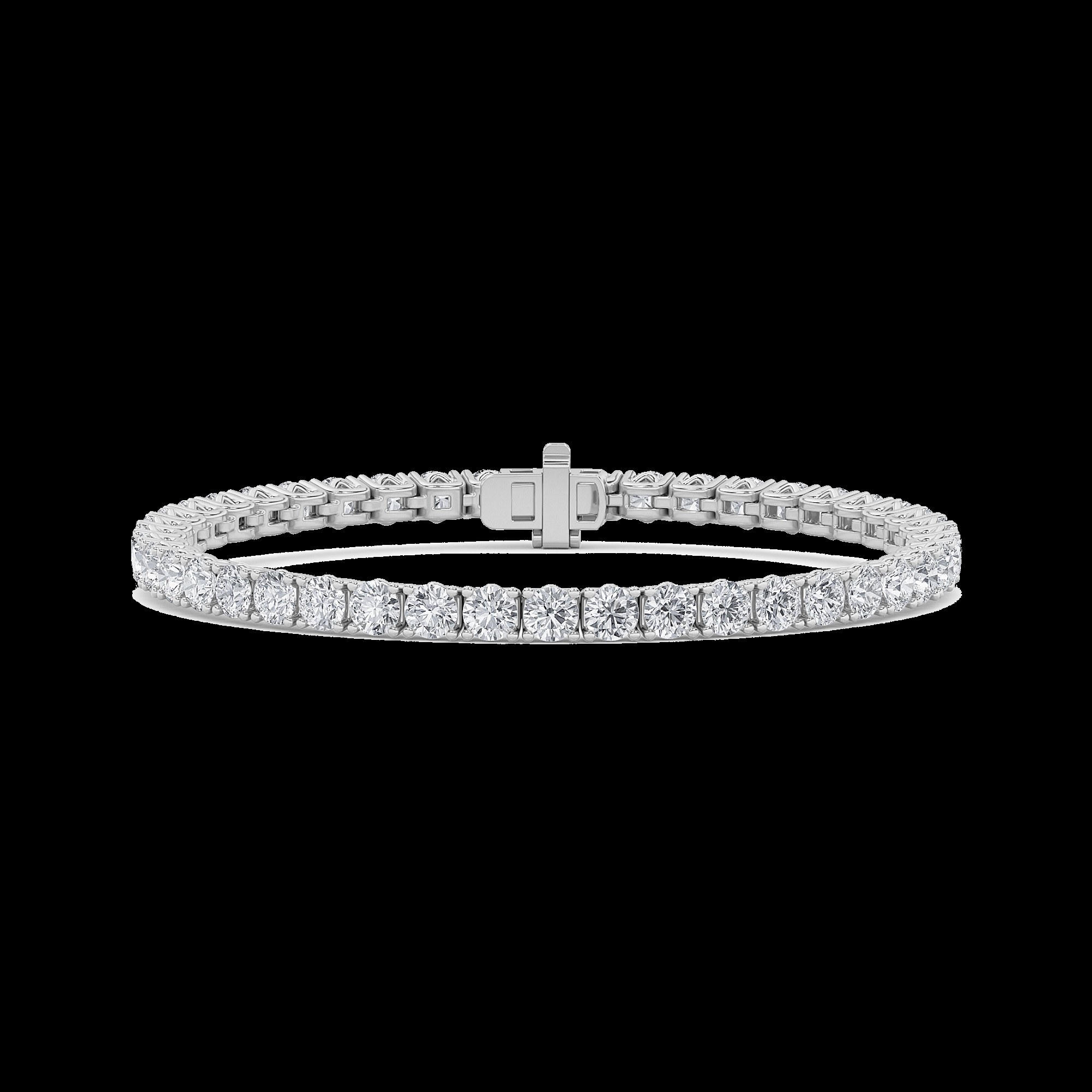 Round Tennis Bracelet