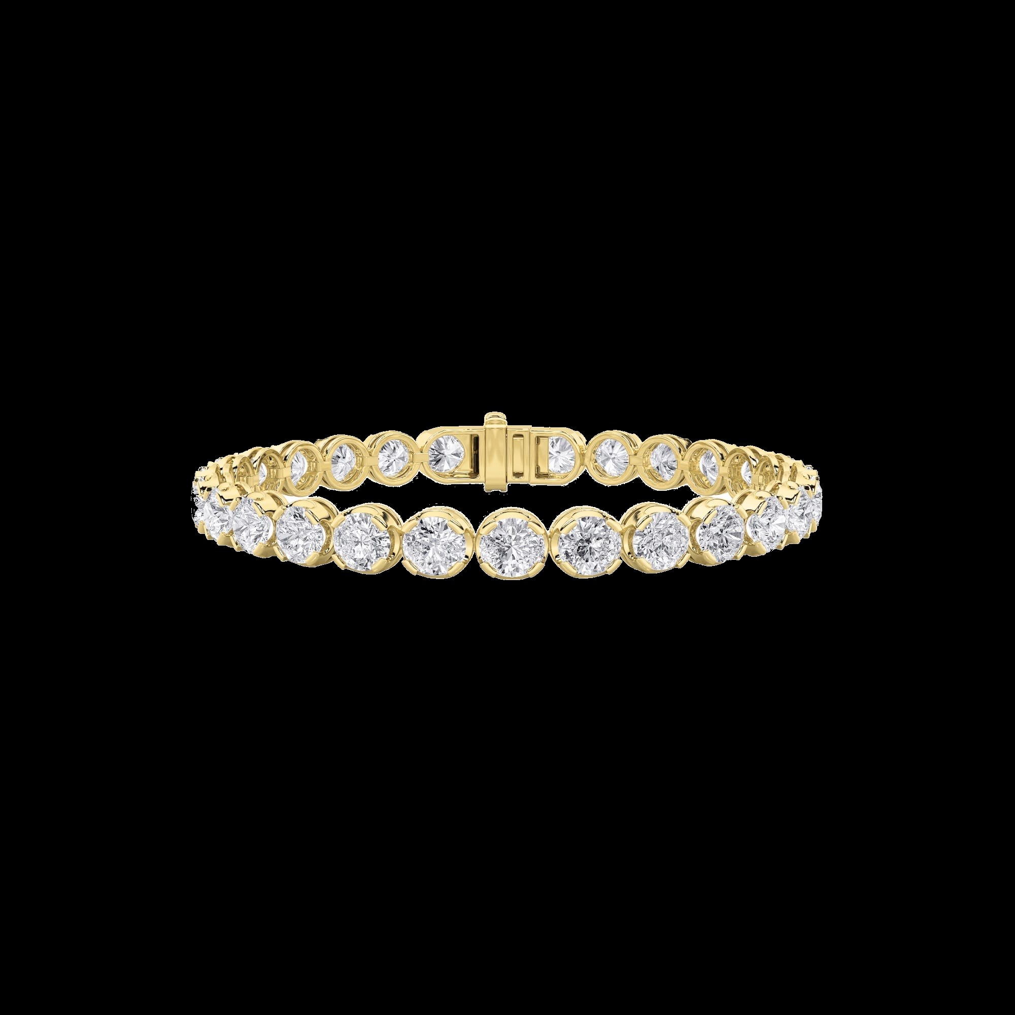 Round Tennis Bracelet