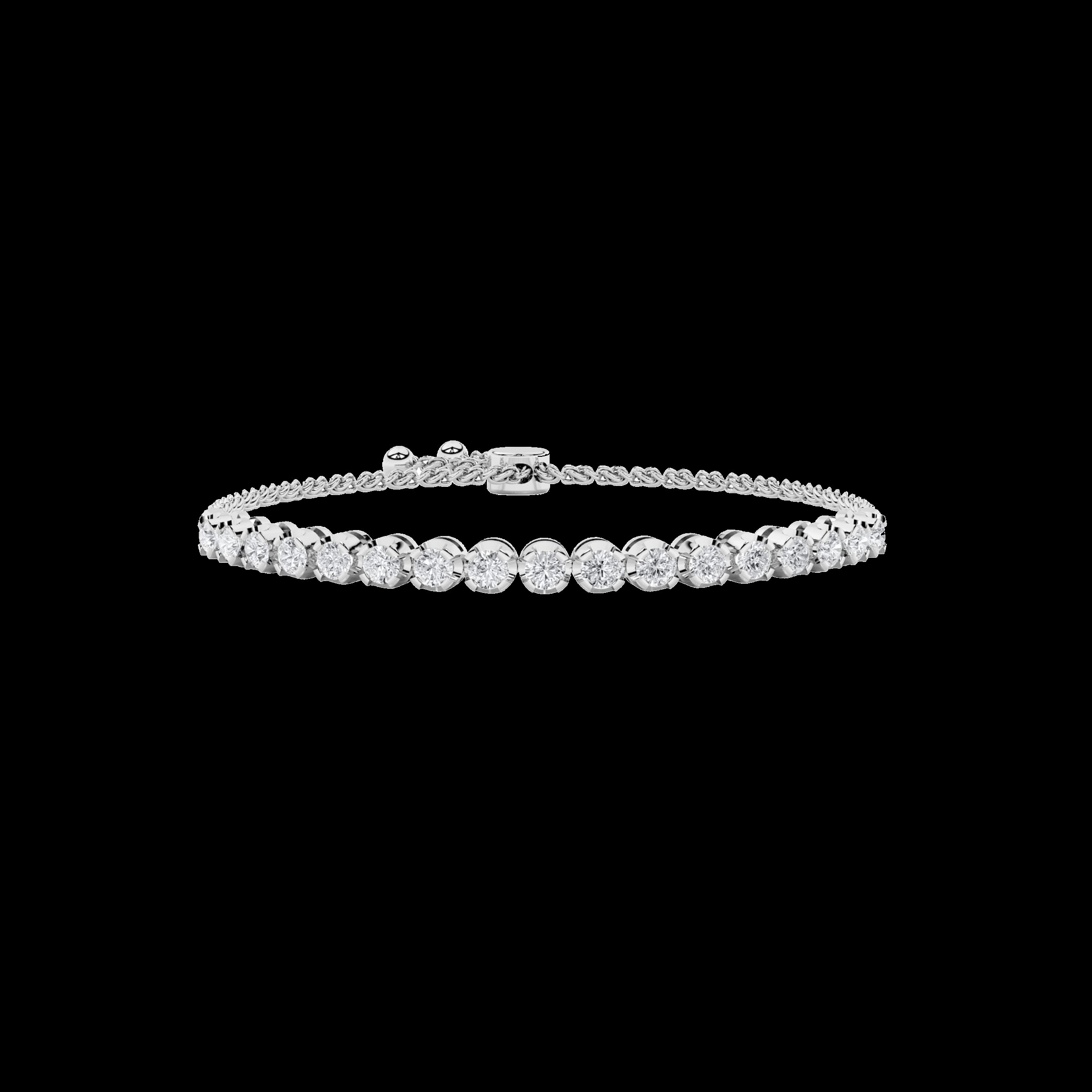 Bolo Chain Diamond Bracelet