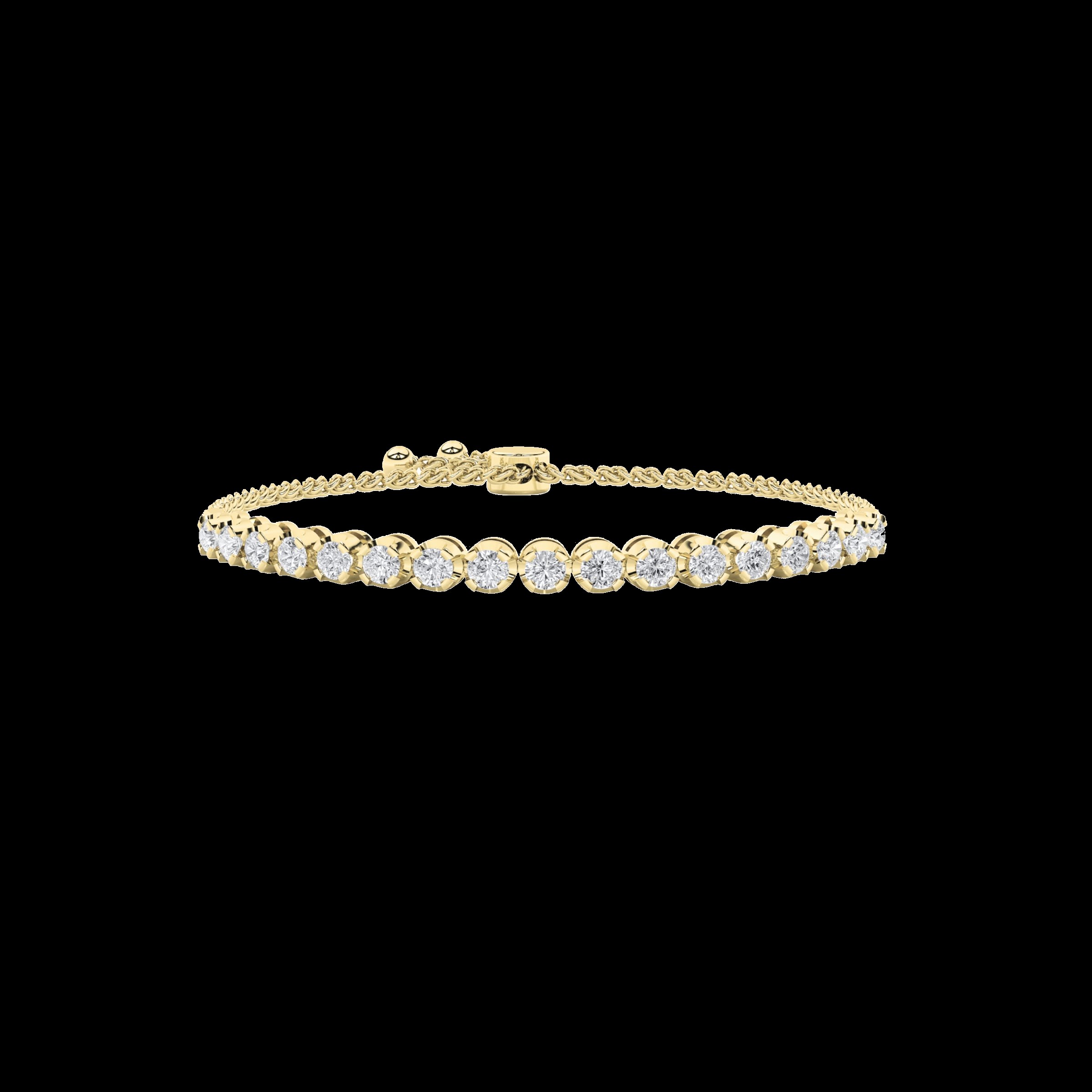 Bolo Chain Diamond Bracelet