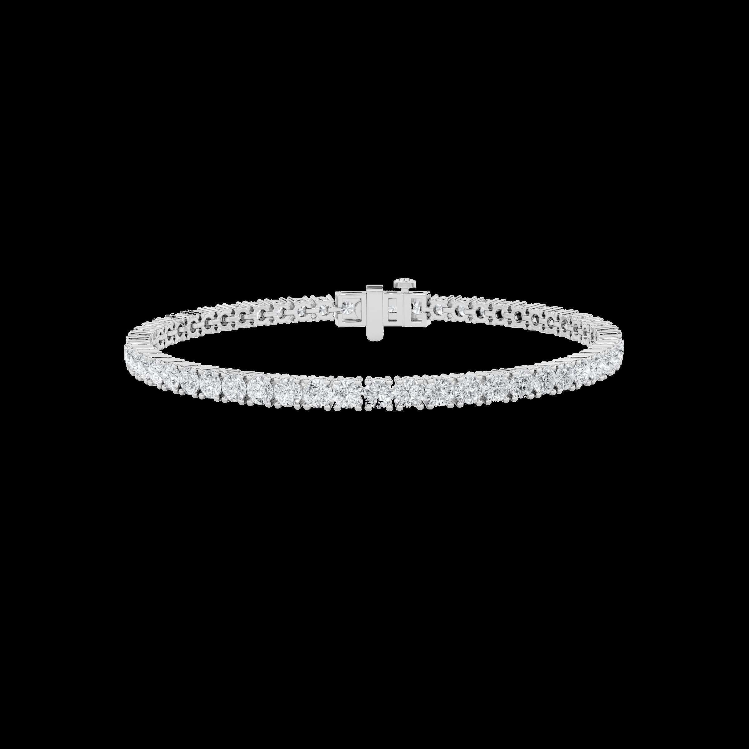 Round Tennis Bracelet