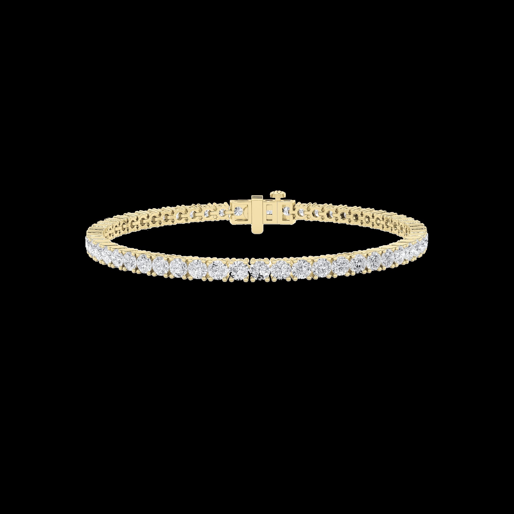 Round Tennis Bracelet
