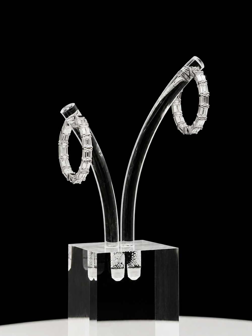 Emerald Hoops
