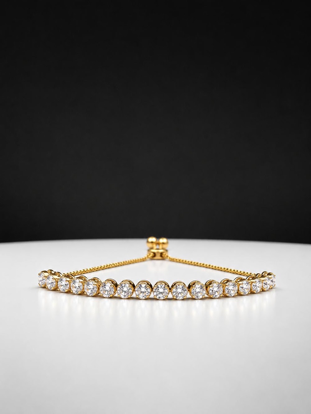 Bolo Chain Diamond Bracelet