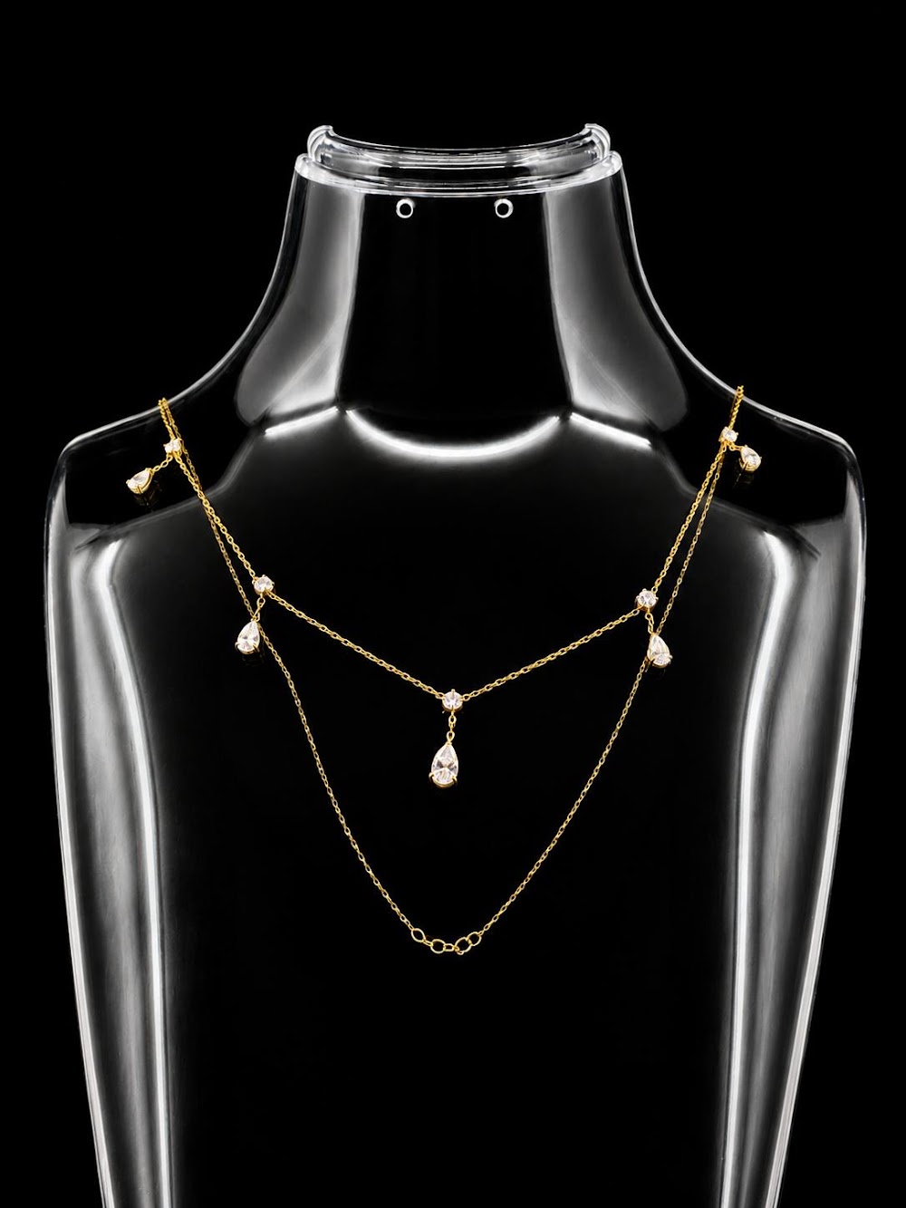 Droplet Chain Necklace