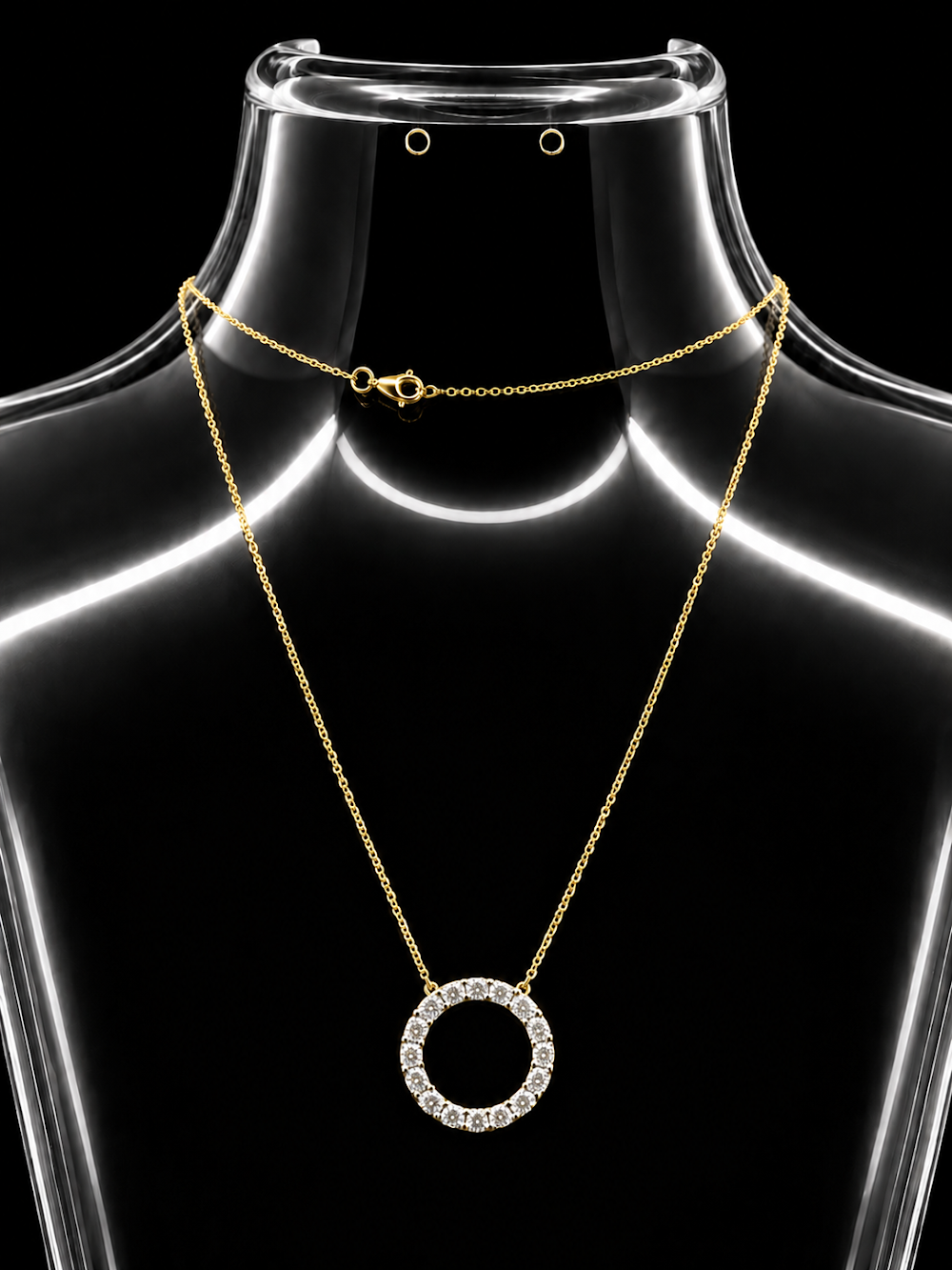 Circle Pendant Necklace