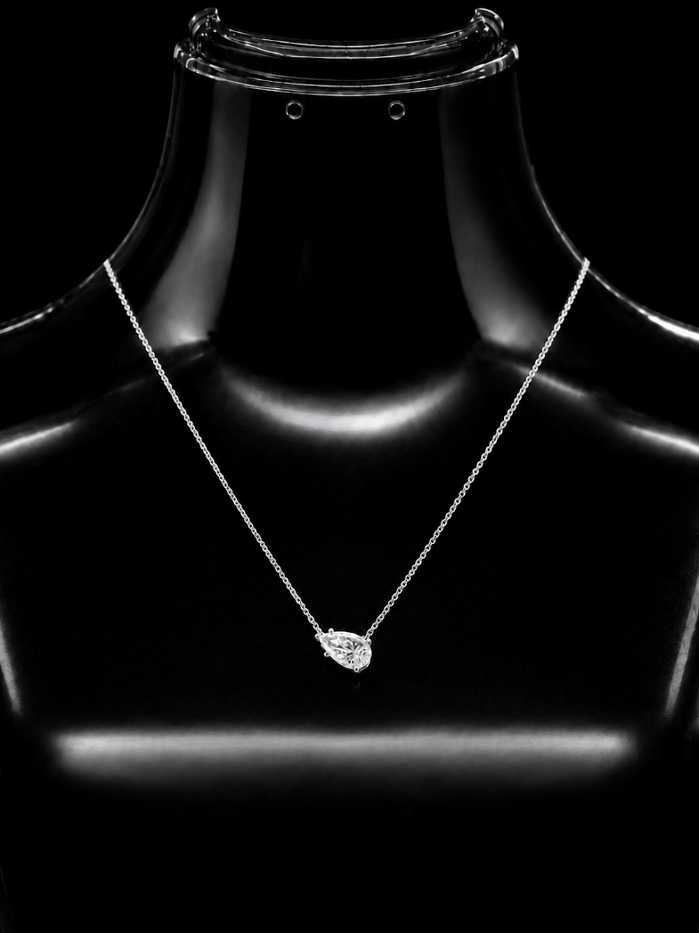 Pear Pendant Necklace