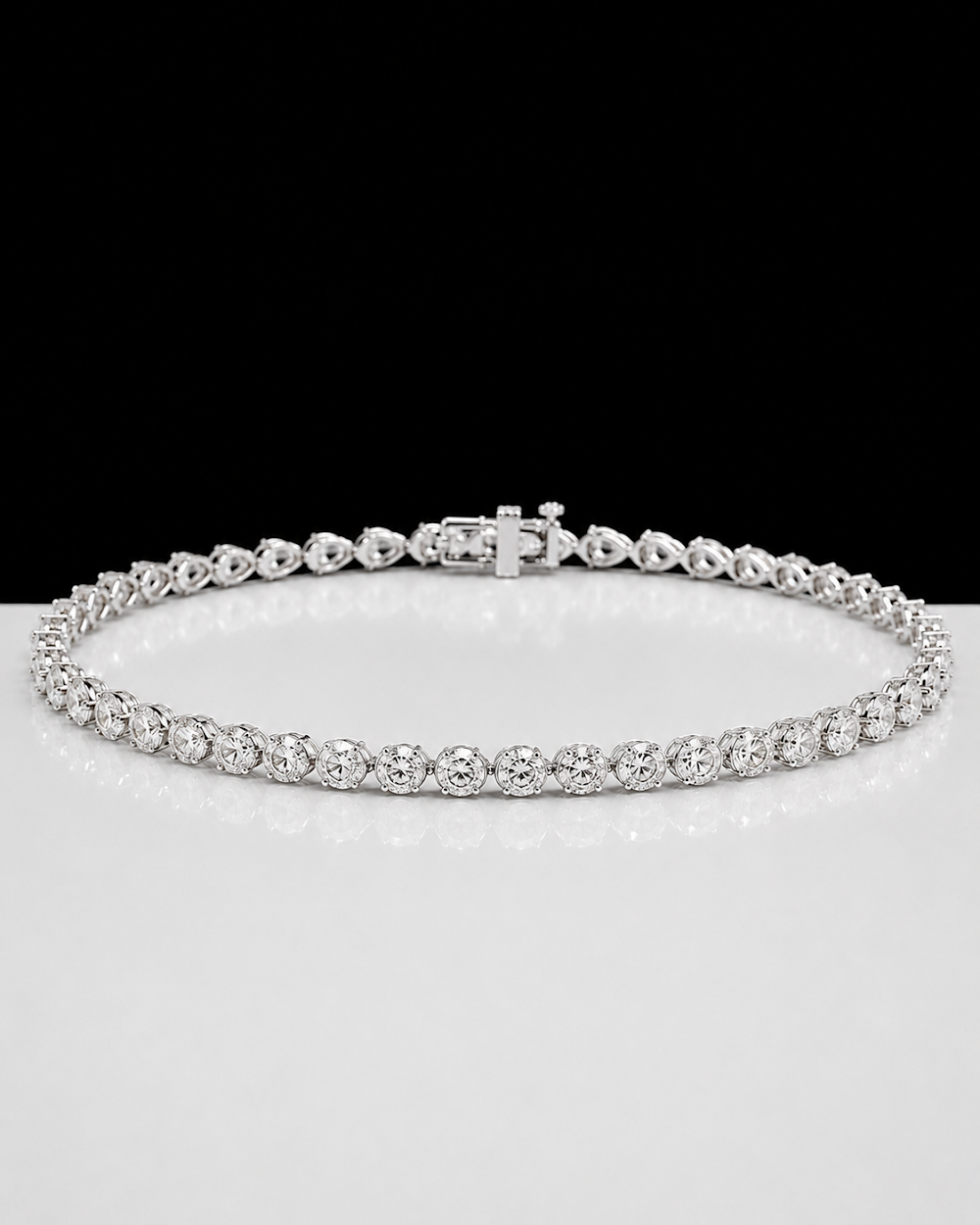 Round Tennis Bracelet