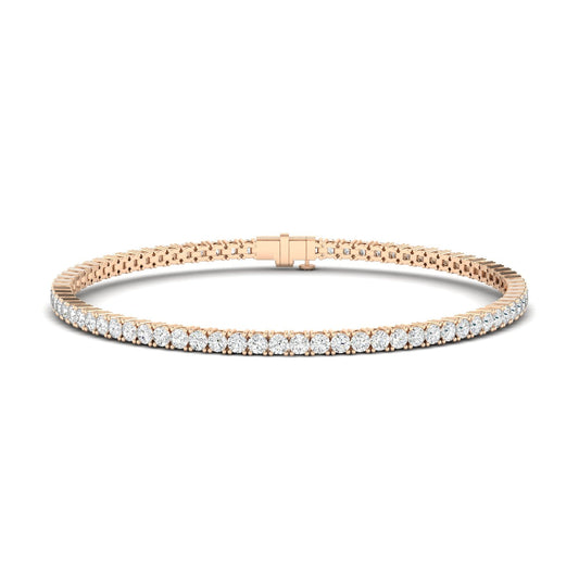 Classic Four Prong Tennis Bracelet (B300)