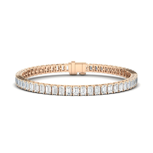 Emerald Cut Tennis Bracelet