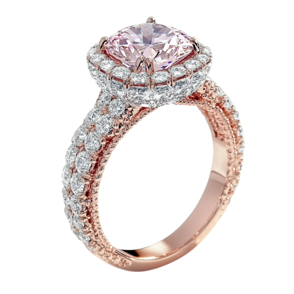 Rose Gold and Rose Diamon Ring