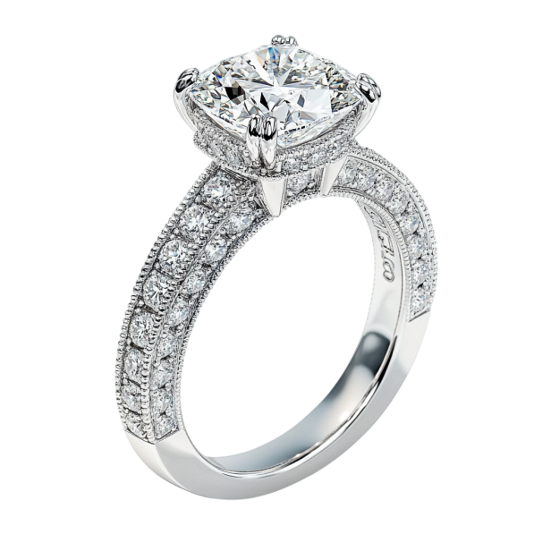 Grand Cushion Diamond Ring