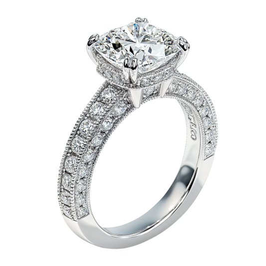 Grand Cushion Diamond Ring