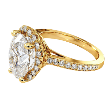 Fancy Yellow Gold Diamond Ring