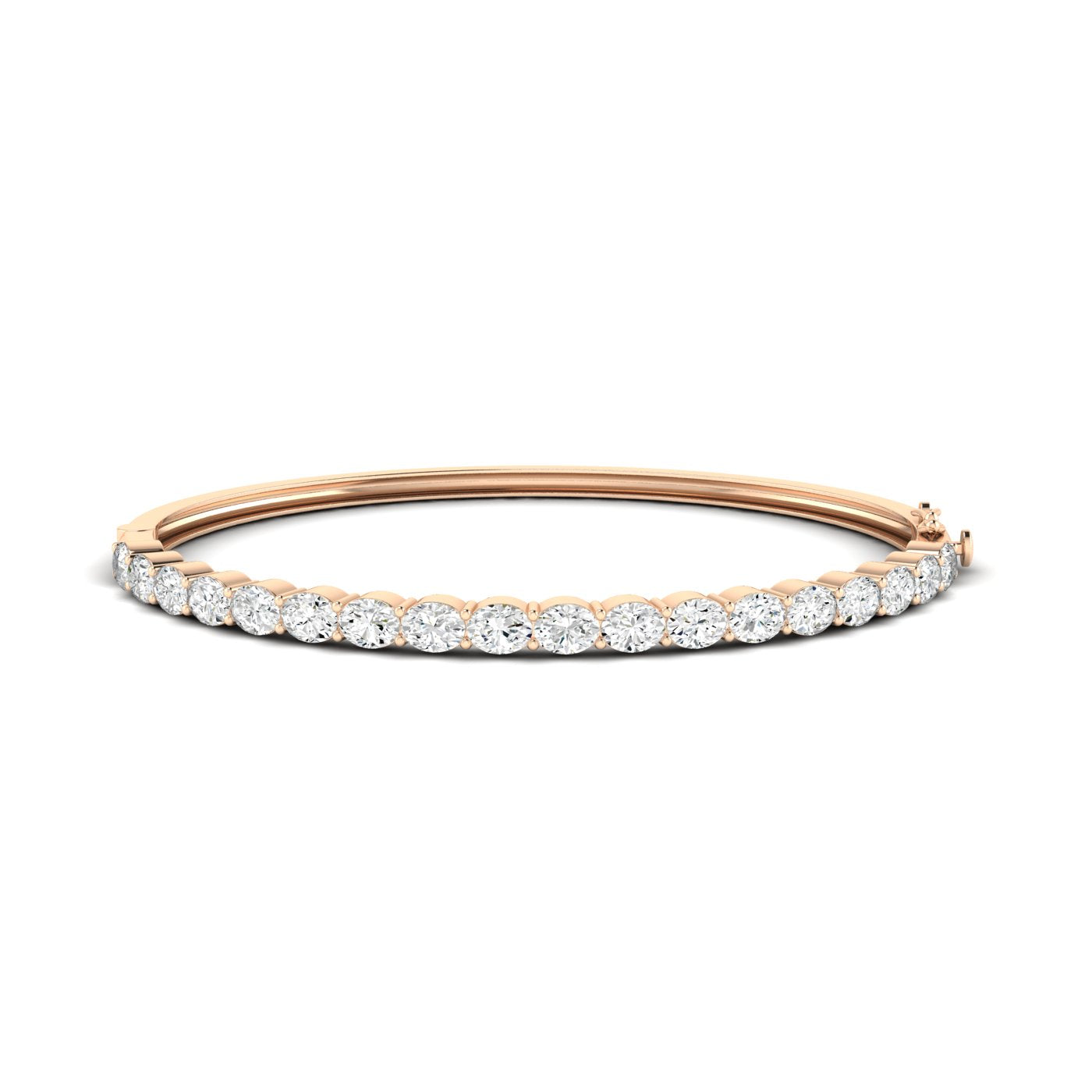 East West Oval Bangle