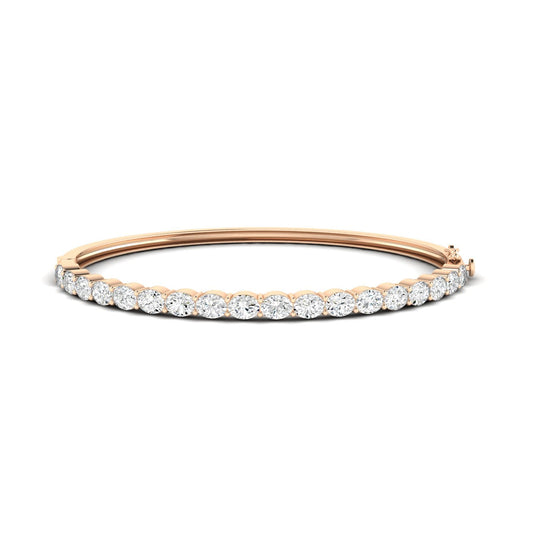 East West Oval Bangle