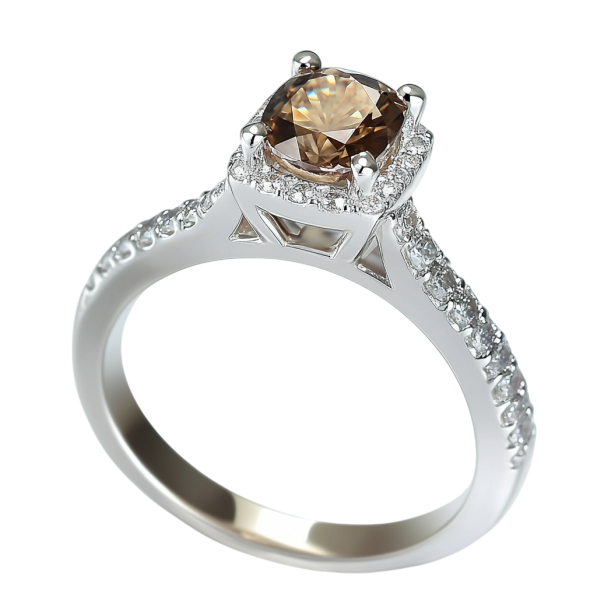 Brown Royal Round Diamond