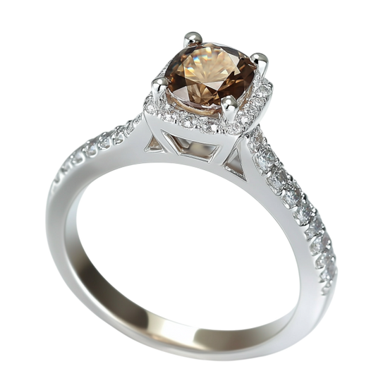 Brown Royal Round Diamond