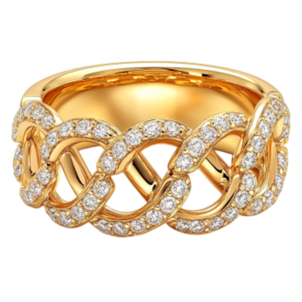 Royal Design Diamond Ring