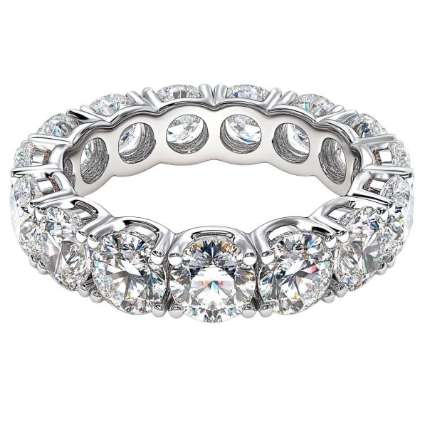 Eternity Round Diamond Band