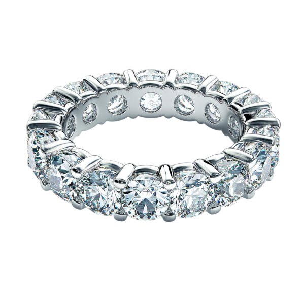 Eternity Silver Wedding Band