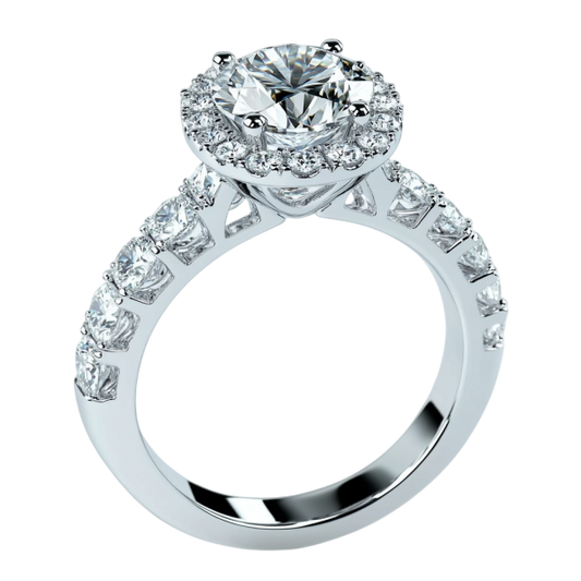 Halo Elegant Diamond Ring