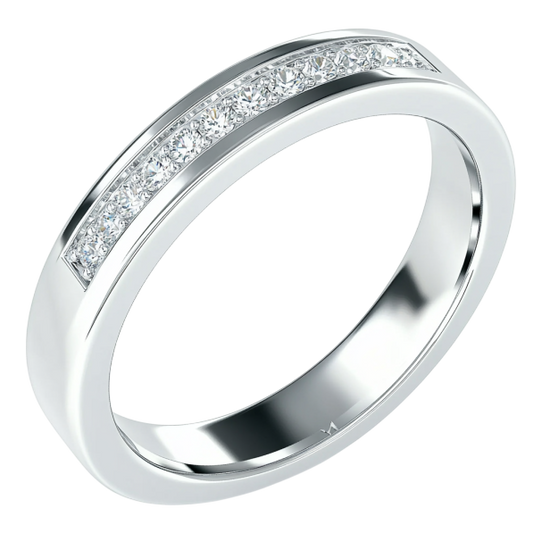 Men Charm Wedding Band