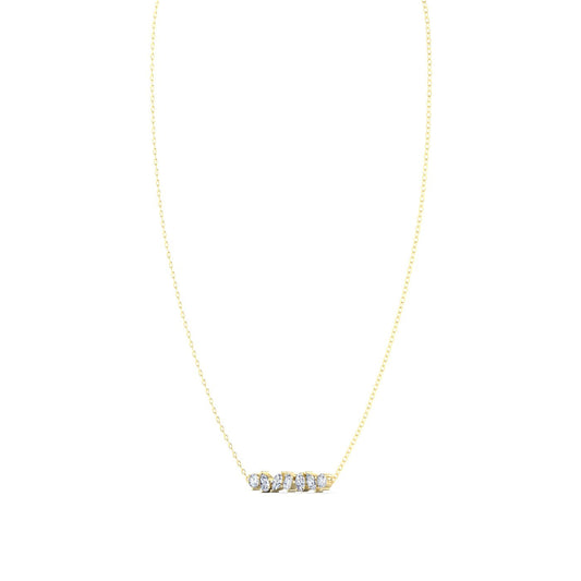 Multi Shape Bar Necklace