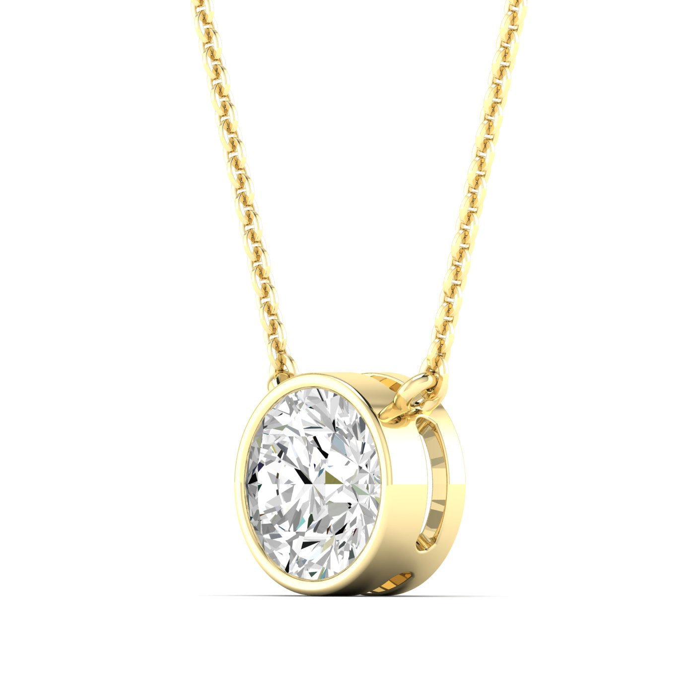 Round Bezel Pendant