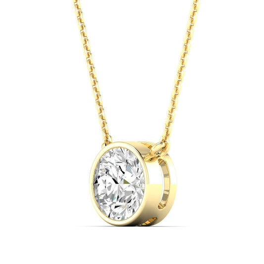 Round Bezel Pendant