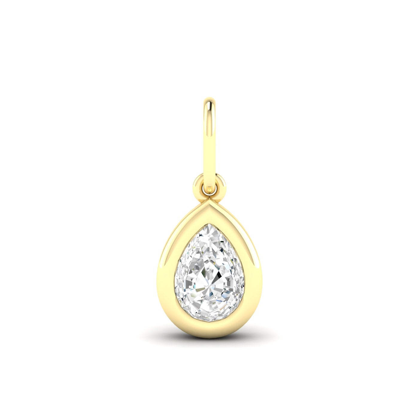 Pear Domed Charm