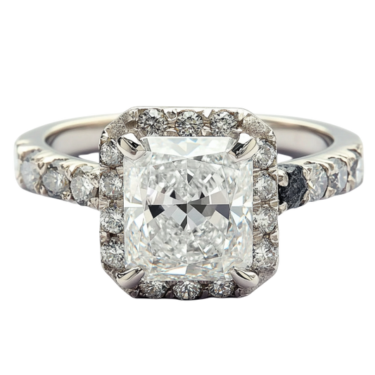 Radiant Grand Diamond Ring