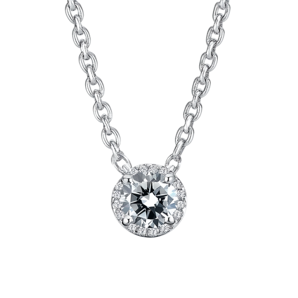 Fancy Brilliant Solitaire Diamond Pendant