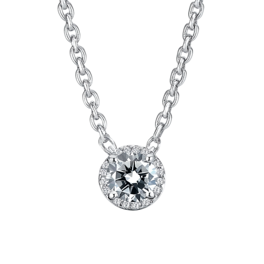 Fancy Brilliant Solitaire Diamond Pendant